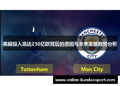英超投入高达230亿欧背后的原因与未来发展趋势分析