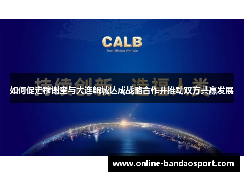 如何促进穆谢奎与大连鲲城达成战略合作并推动双方共赢发展